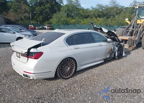 2021 BMW Alpina B7 xDrive from USA, damaged, VIN WBA7U2C17MCE78925